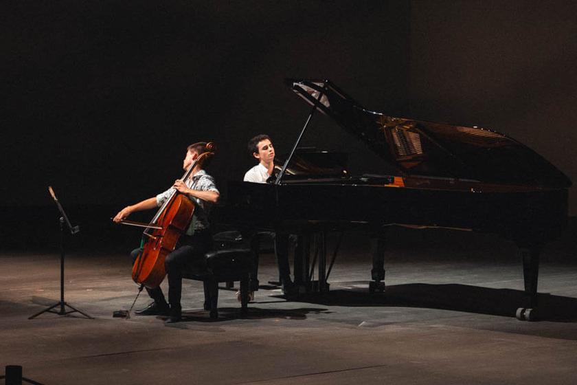 Avec Krzysztof Michalski au Festival de la Roque d’Anthéron